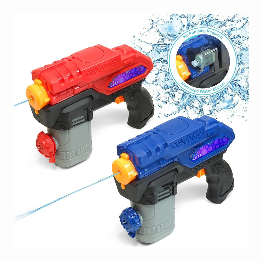 PISTOLA LANZA AGUA CON LUZ Y PILAS