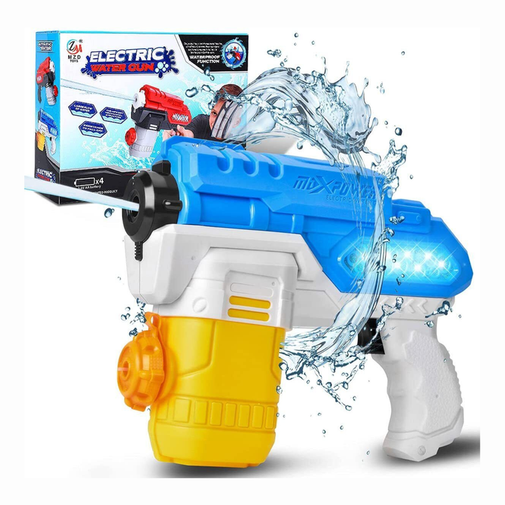 PISTOLA LANZA AGUA CON LUZ Y PILAS