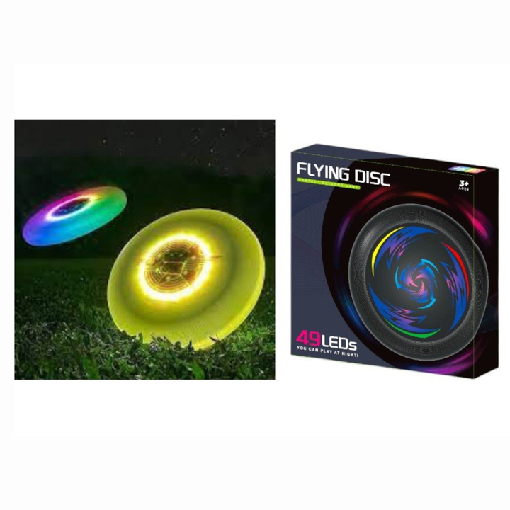 DISCO FRISBEE CON 49 LUCES