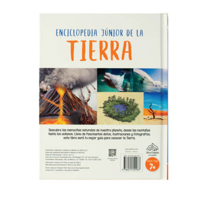 LIBRO ENCICLOPEDIA JUNIOR DE LA TIERRA