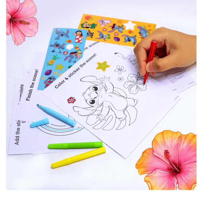 SET ACTIVIDADES PARA PINTAR STICH
