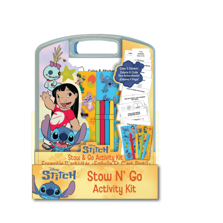 SET ACTIVIDADES PARA PINTAR STICH