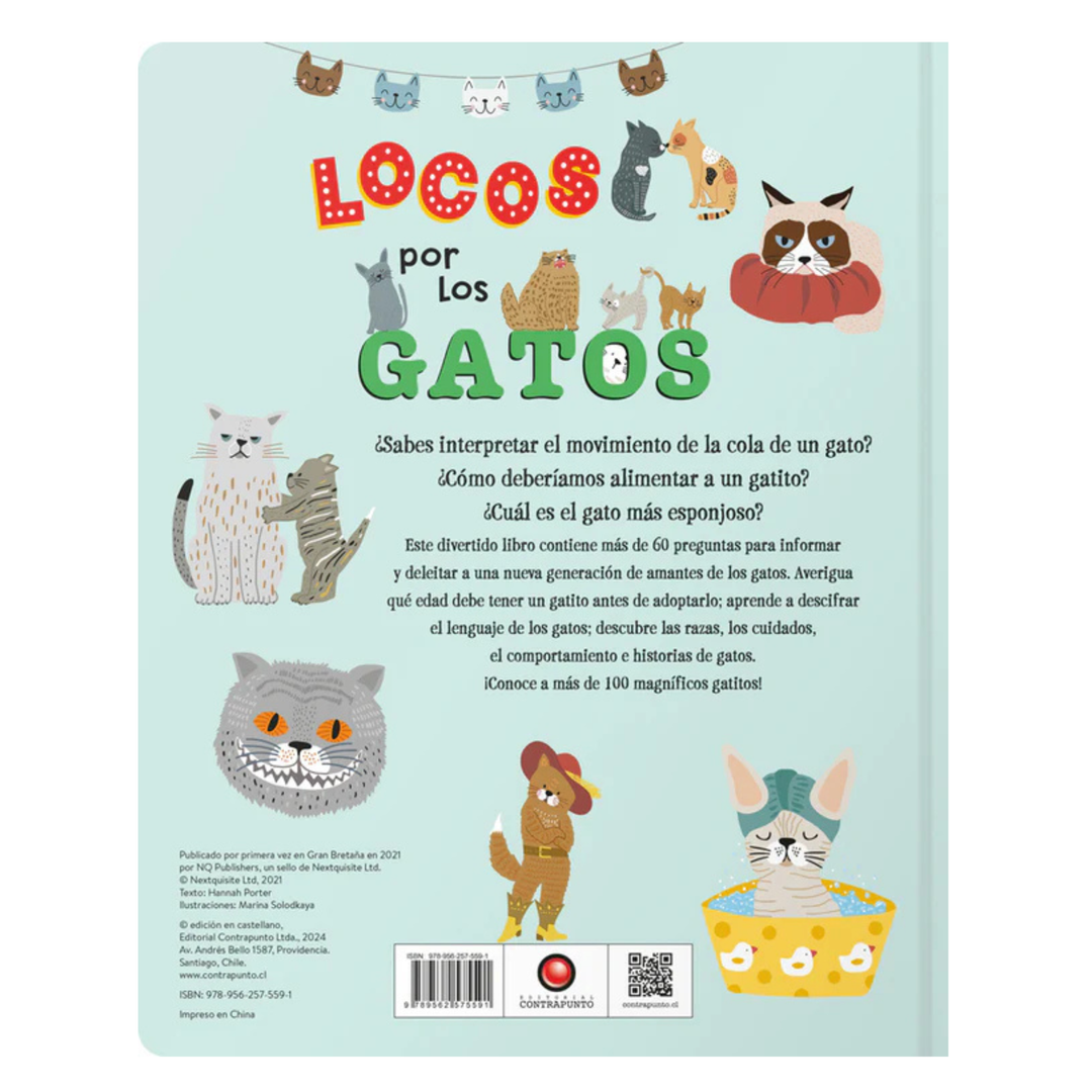 LIBRO LOCOS POR LOS GATOS