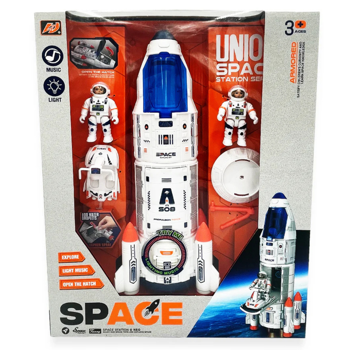 NAVE ESPACIAL CON ASTRONAUTAS