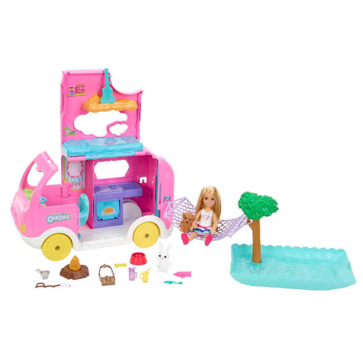 BARBIE CHELSA CAMPER