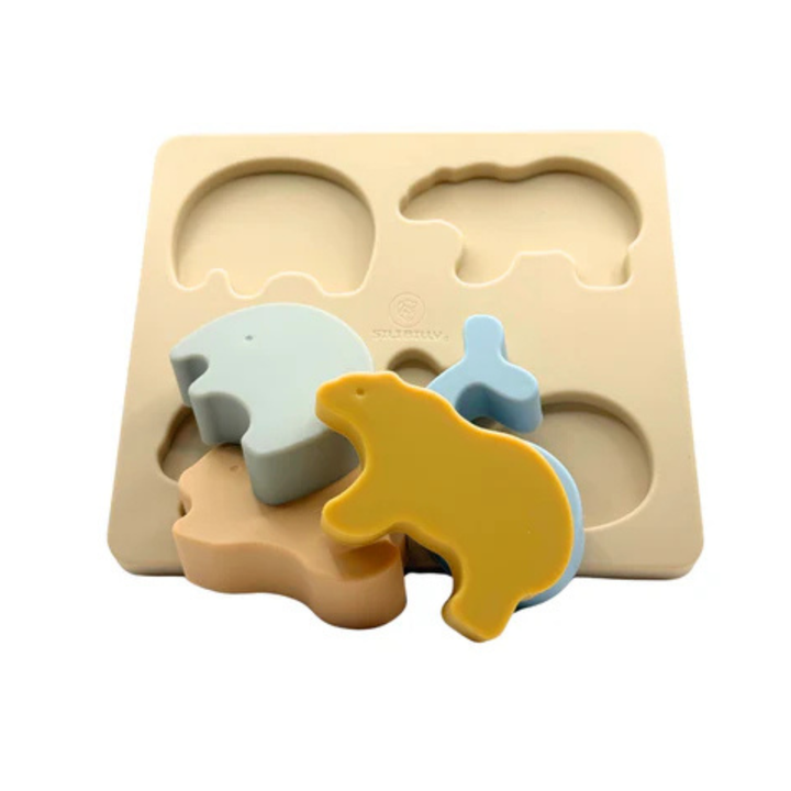 PUZZLE ANIMALES DE GOMA