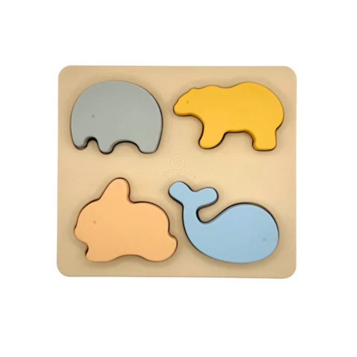 PUZZLE ANIMALES DE GOMA