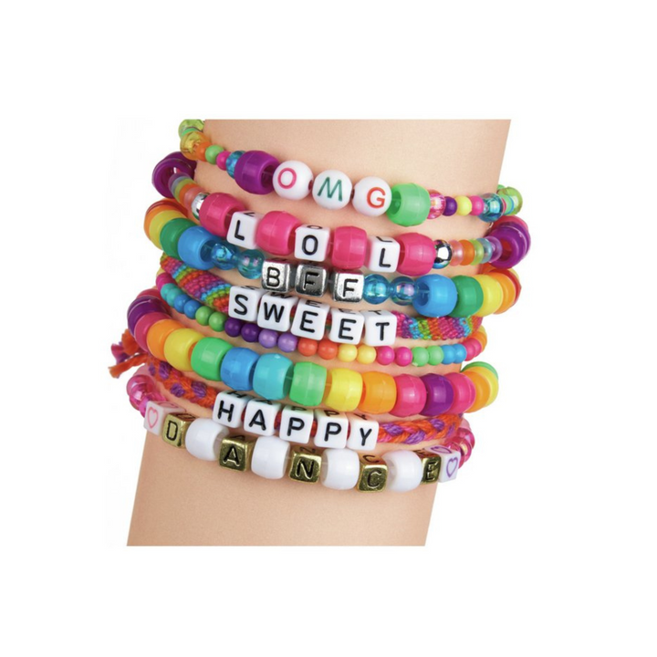 SUPER SET PARA ARMAR PULSERAS ABC