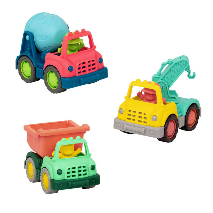 SET TRES VEHICULOS DE CONSTRUCCION
