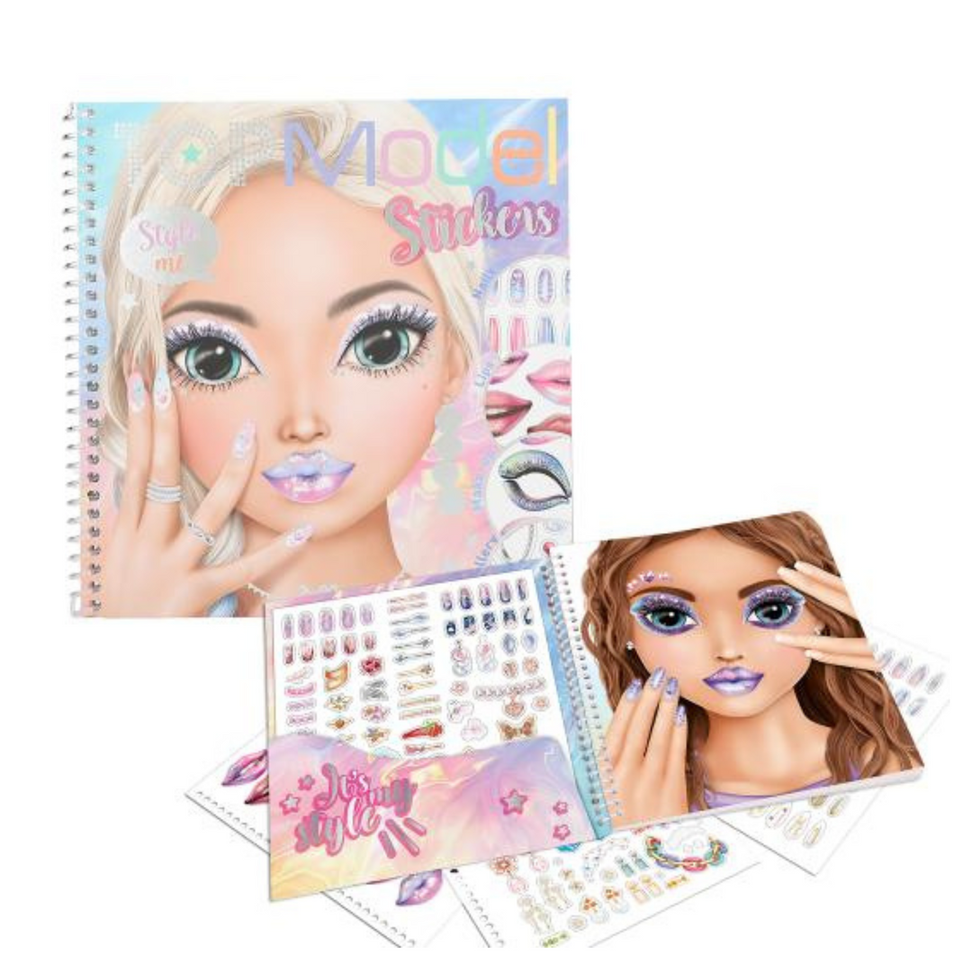 LIBRO MAQUILLAJE UÑAS TOP MODEL