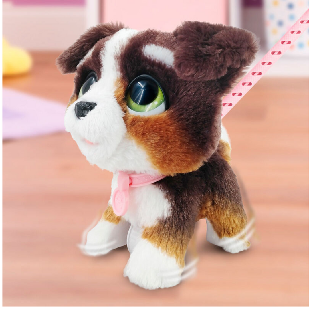 PERRO PELUCHE SACAME A PASEAR