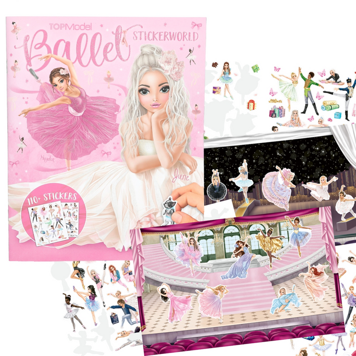 LIBRO STICKERS BALLET