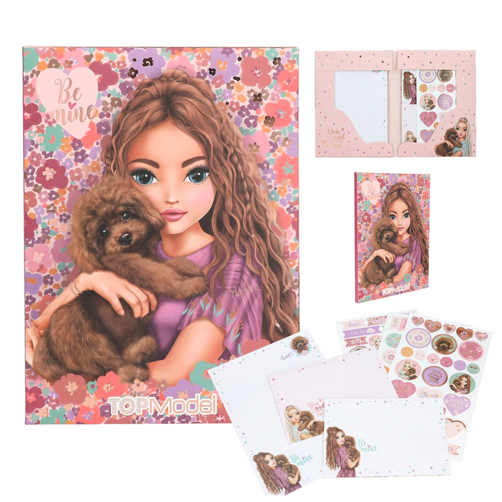 SET DE CARTAS FLORAL TOP MODEL