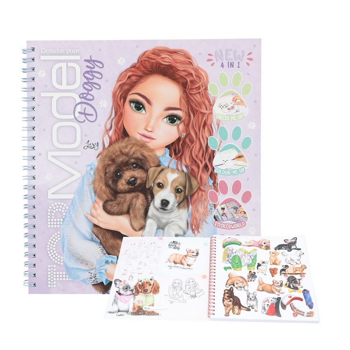 LIBRO PARA COLOREAR DOGGY