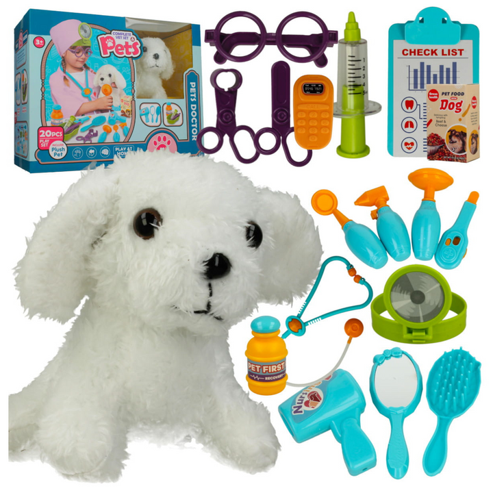 SET VETERINARIO CON PELUCHE