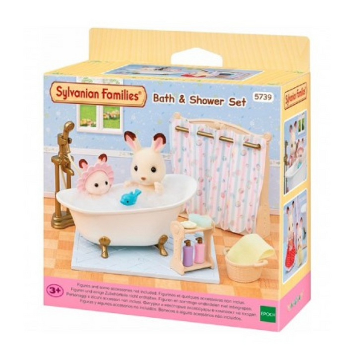 SYLVANIAN SET BAÑO Y DUCHA