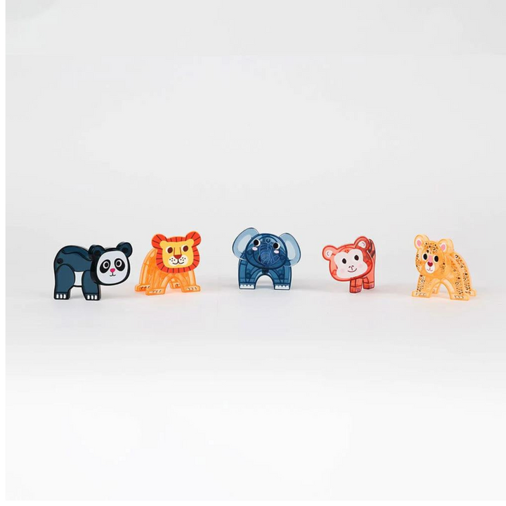 Animales De Jungla 5 Piezas