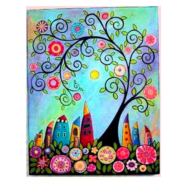Pintura Con diamante Arte y Ciudad