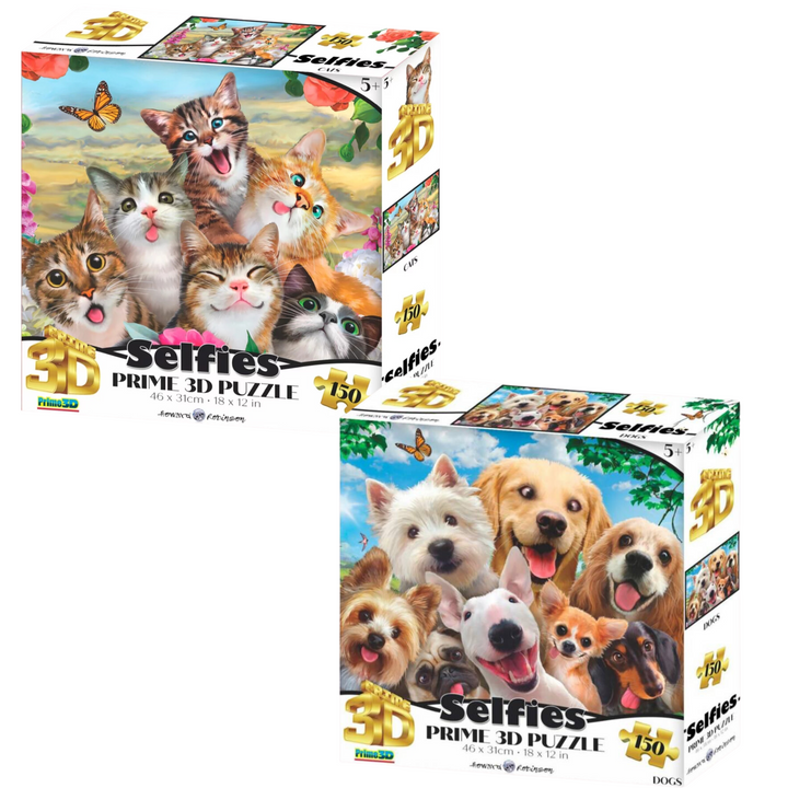 Puzzle 150 Piezas 3D Animales