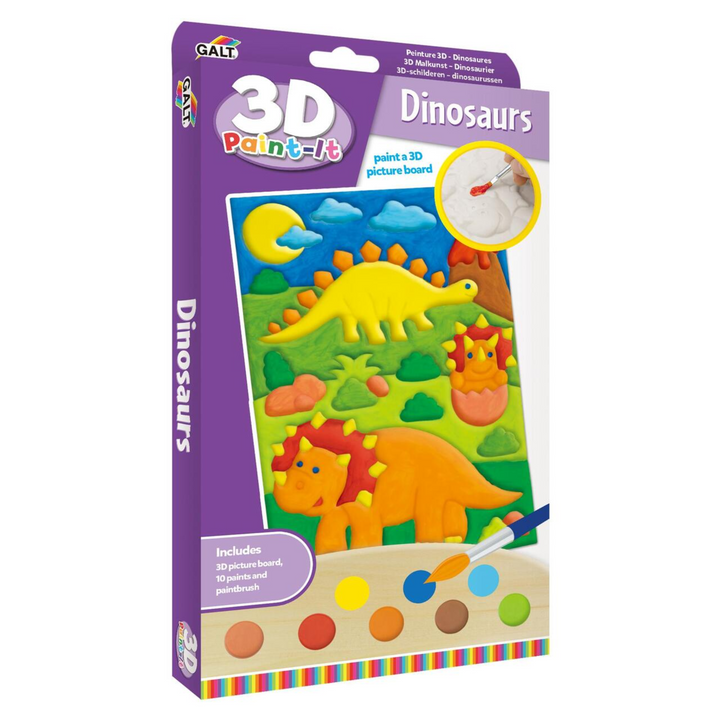 PINTAR 3D DINOSAURIO
