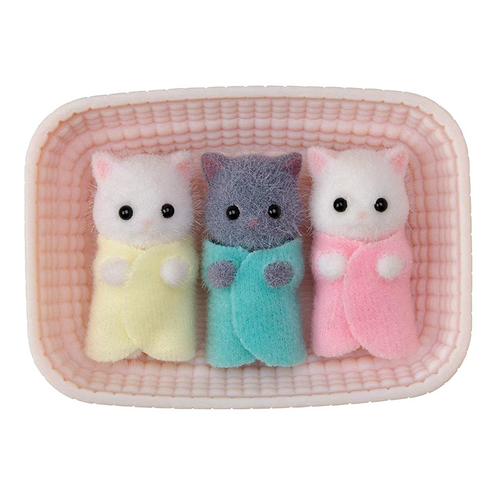 Sylvanian Gatos Persas Trillizos