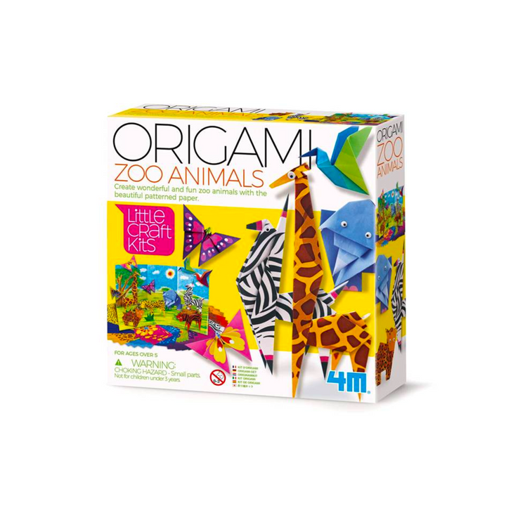 ORIGAMI ANIMALES DEL ZOO 4M