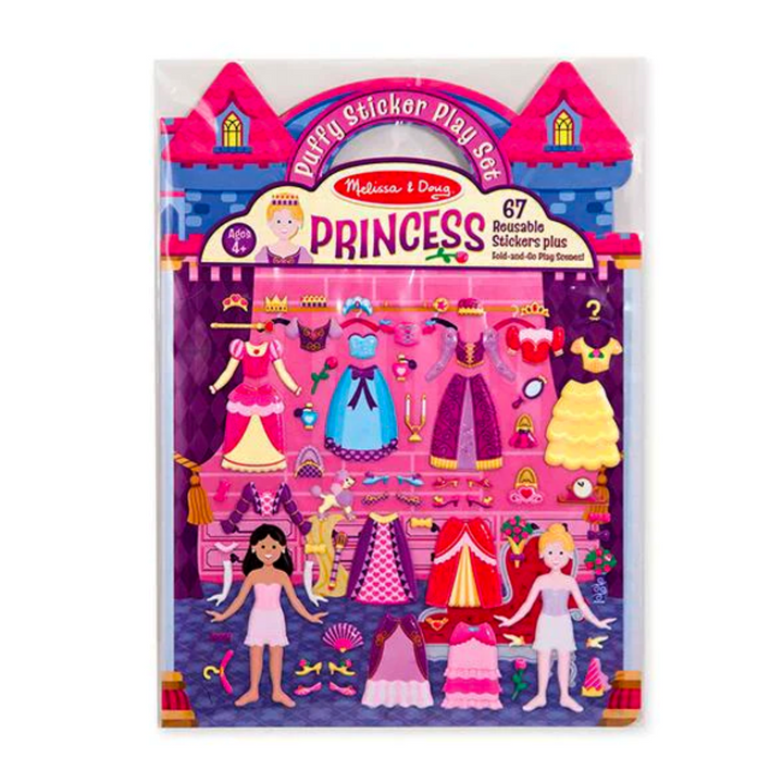 Stickers Reutilizable Princesas