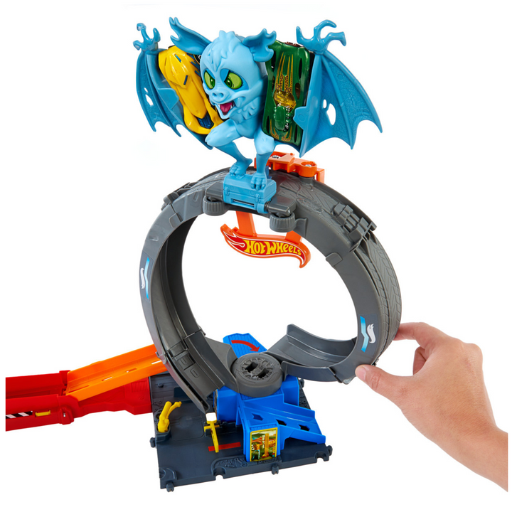 PISTA HOTWHEELS ATAQUE DE MURCIELAGO