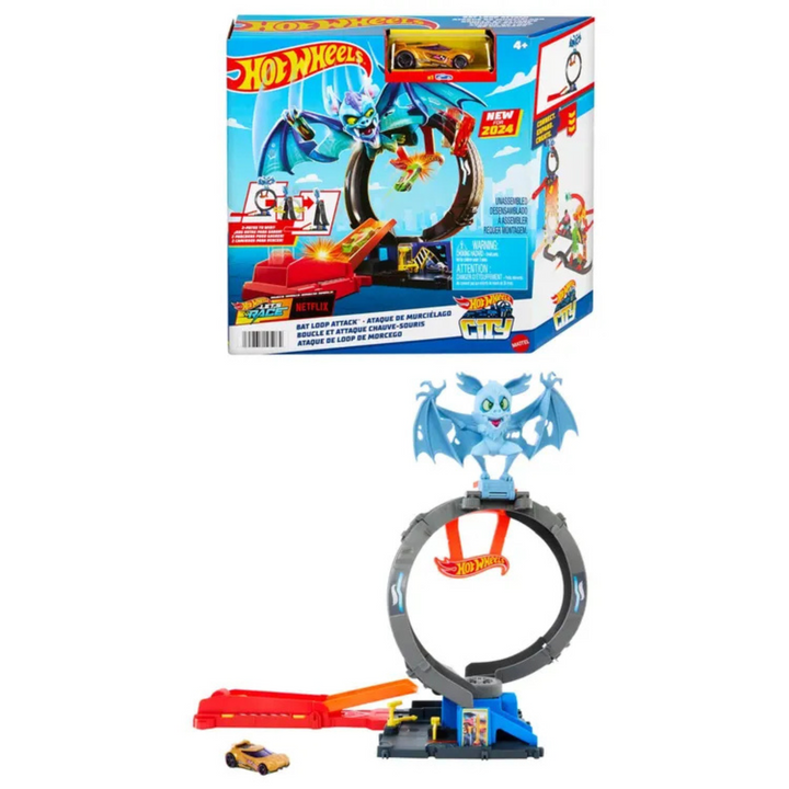 PISTA HOTWHEELS ATAQUE DE MURCIELAGO