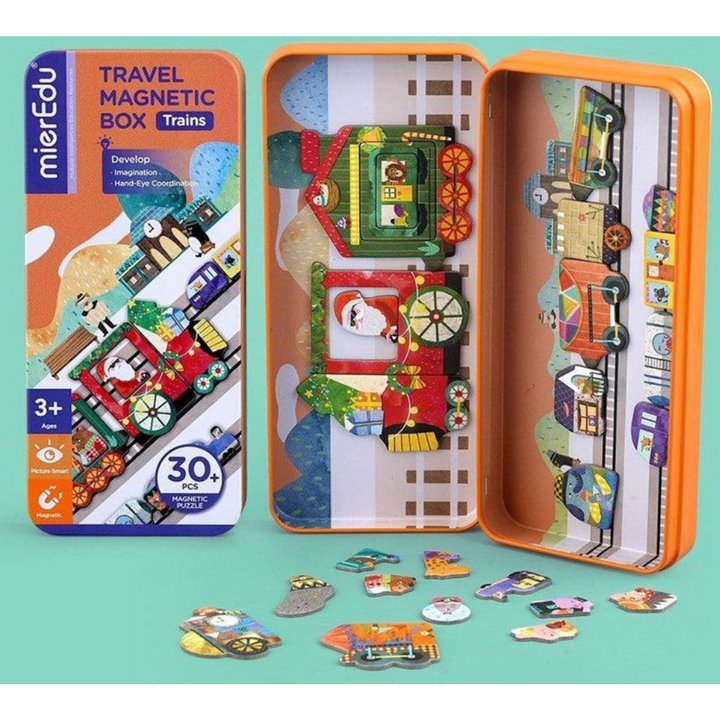 Puzzle Magnético Viajes en tren