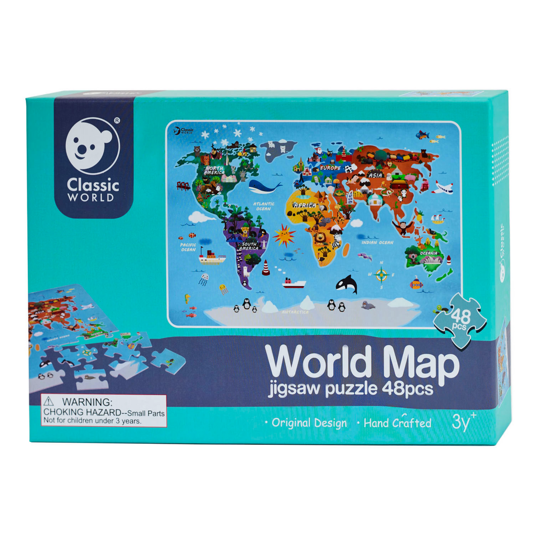 Puzzle Mapa Del Mundo
