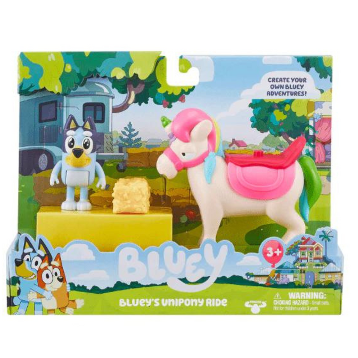 Bluey  Set Vehículos Y Figuras