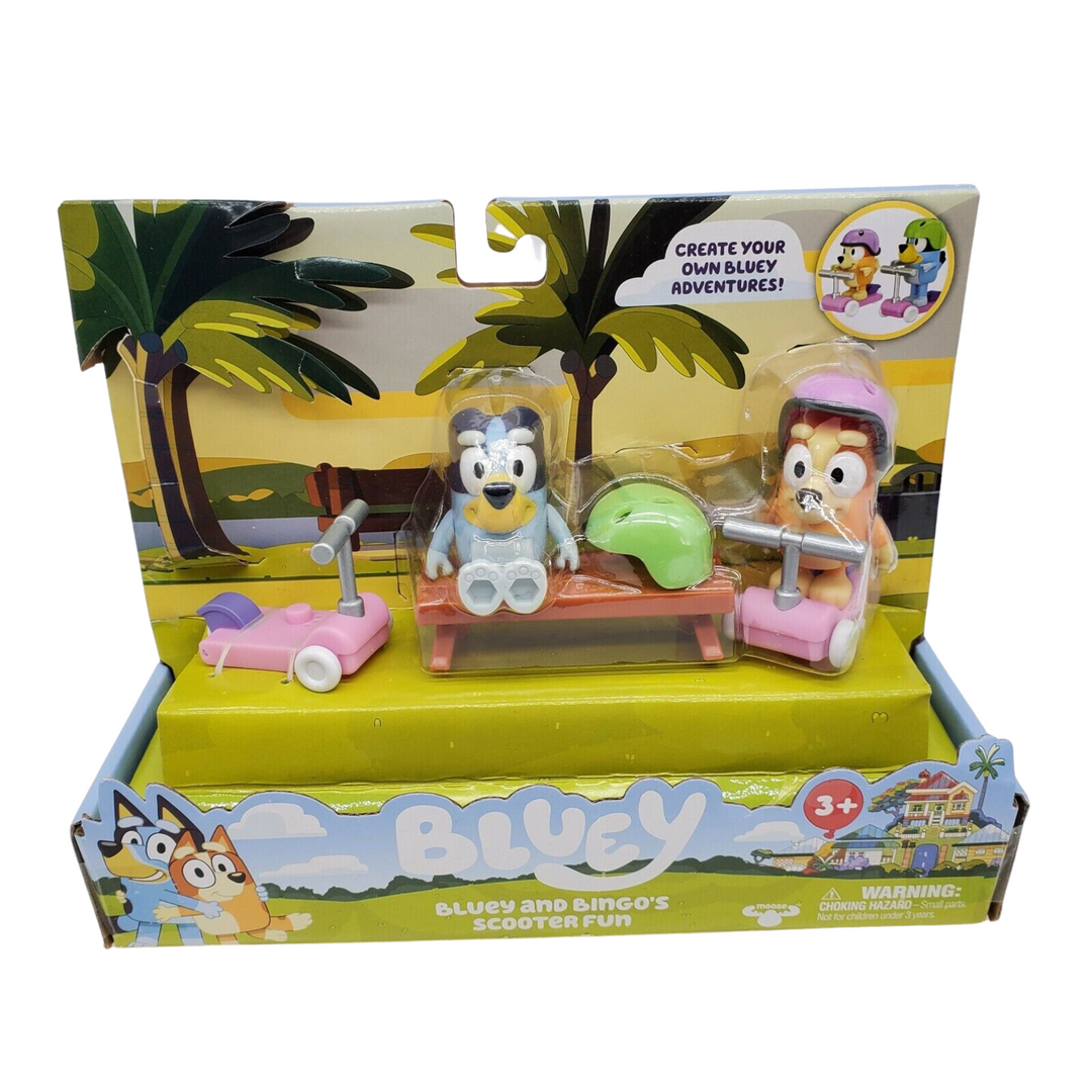Bluey  Set Vehículos Y Figuras