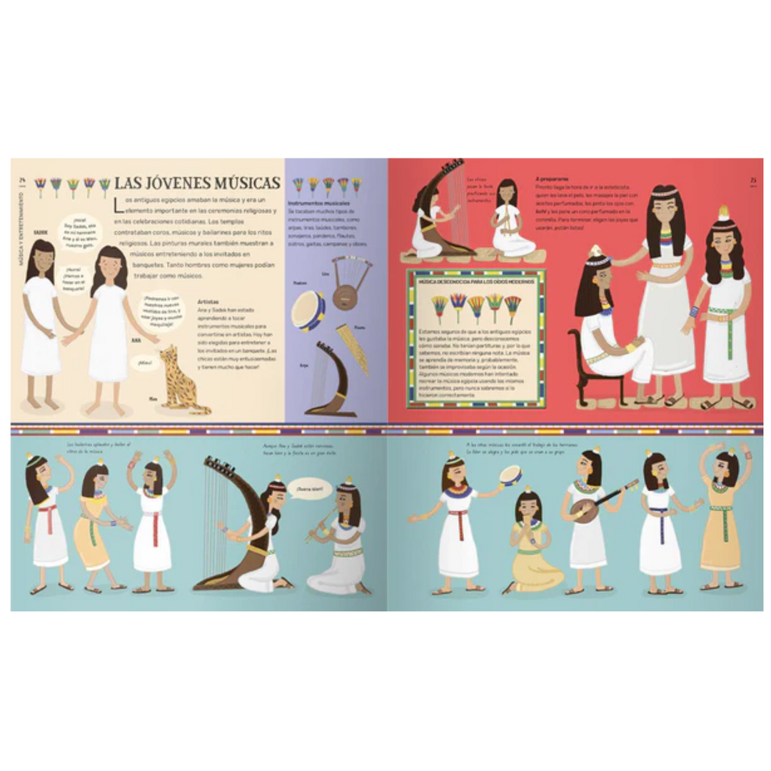 LIBRO LA VIDA EN EL ANTIGUO EGIPTO