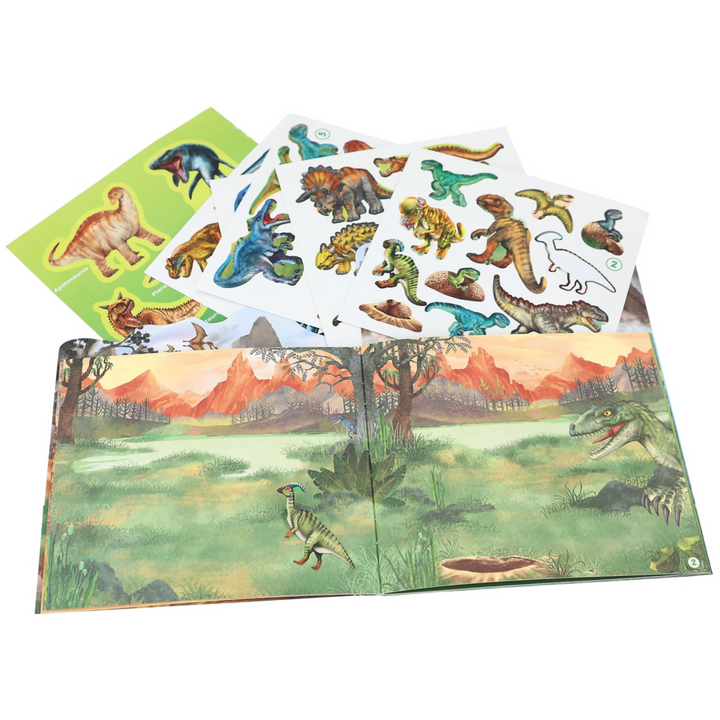 DINO WORLD NINI STICKER FUN