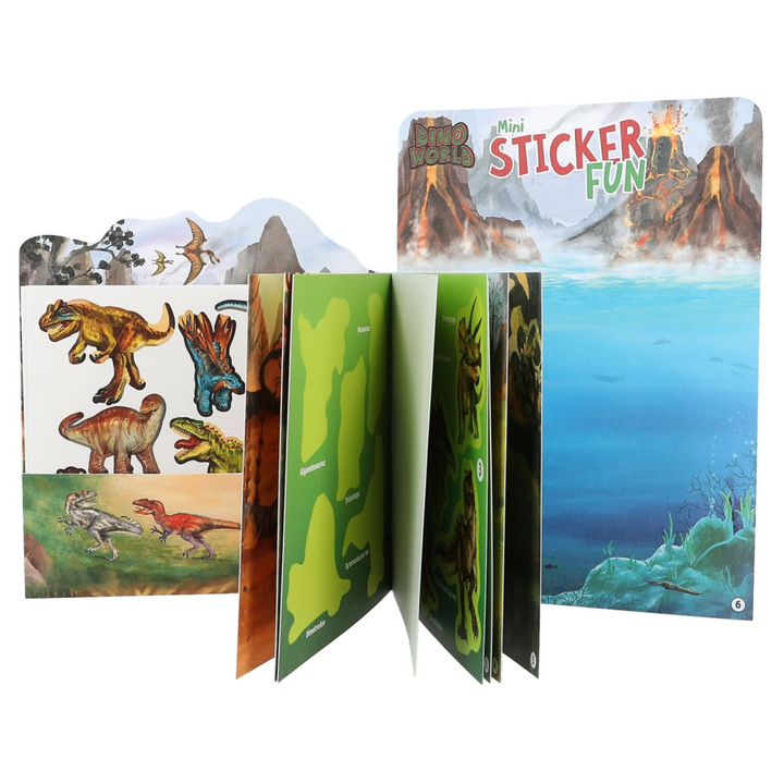 DINO WORLD NINI STICKER FUN