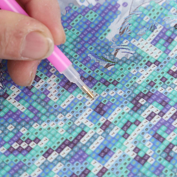 Pintura Con Diamante Leopardo