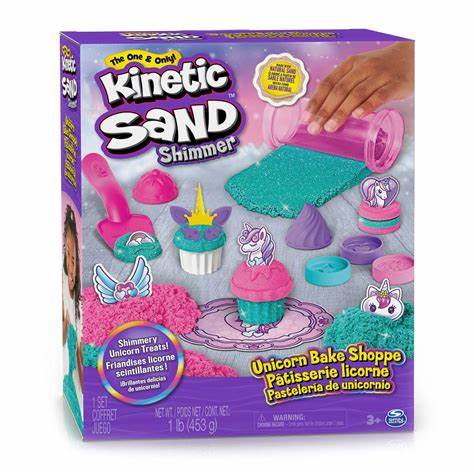 KINETIC SAND PASTELERIA DE UNICORNIO