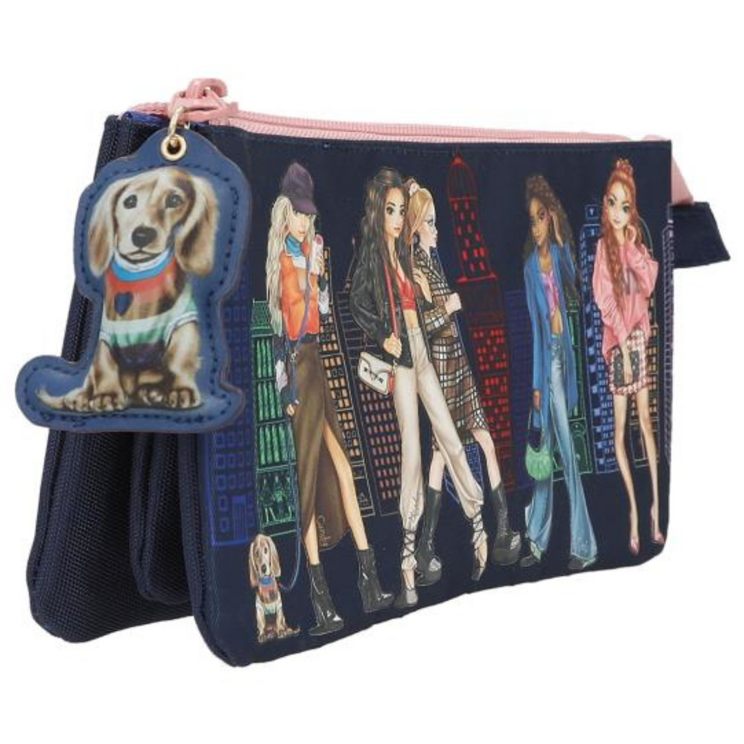 ESTUCHE TOP MODEL CON COMPARTIMENTOS CITY