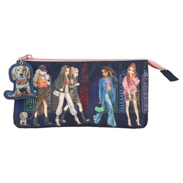 ESTUCHE TOP MODEL CON COMPARTIMENTOS CITY