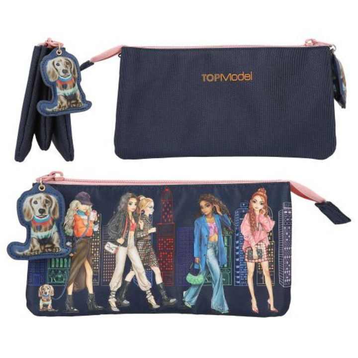ESTUCHE TOP MODEL CON COMPARTIMENTOS CITY