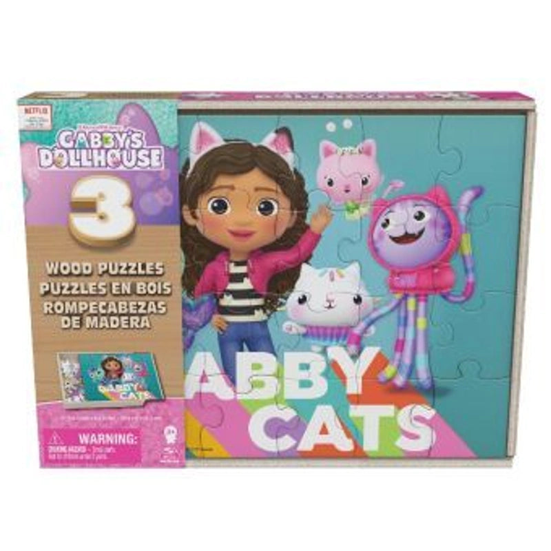 GABBY 3 PUZZLES MADERA 24 PIEZAS
