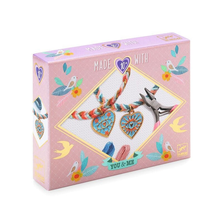 Pulseras Duo Corazón De Amistad