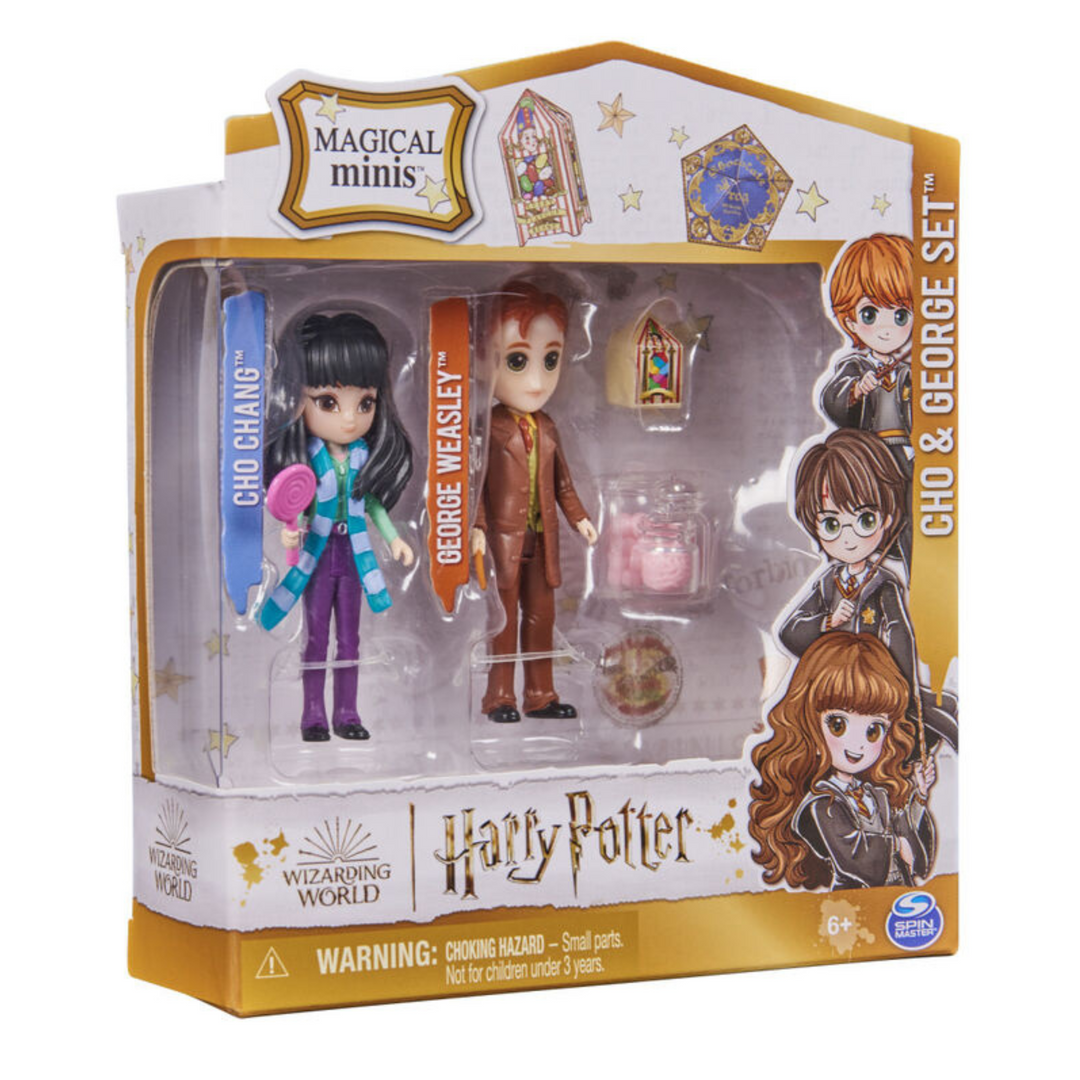 CHO CHANG Y GEORGE WEASLEY FIGURA COLECCIONABLE