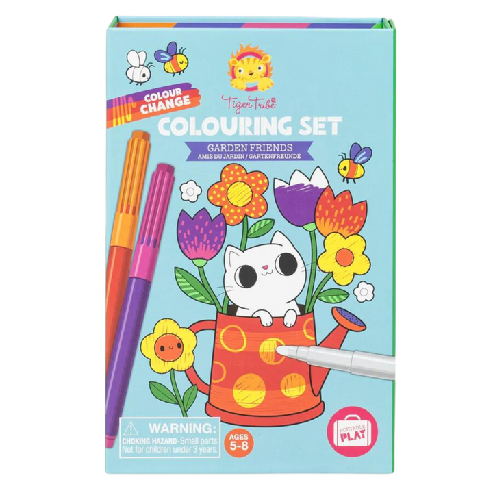 SET PARA COLOREAR CAMBIA DE COLOR AMIGOS DEL JARDIN