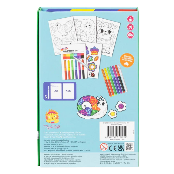 SET PARA COLOREAR CAMBIA DE COLOR AMIGOS DEL JARDIN