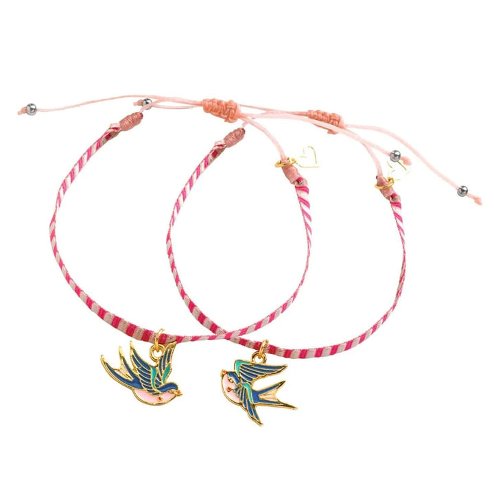 Pulseras Duo De Pajaritos