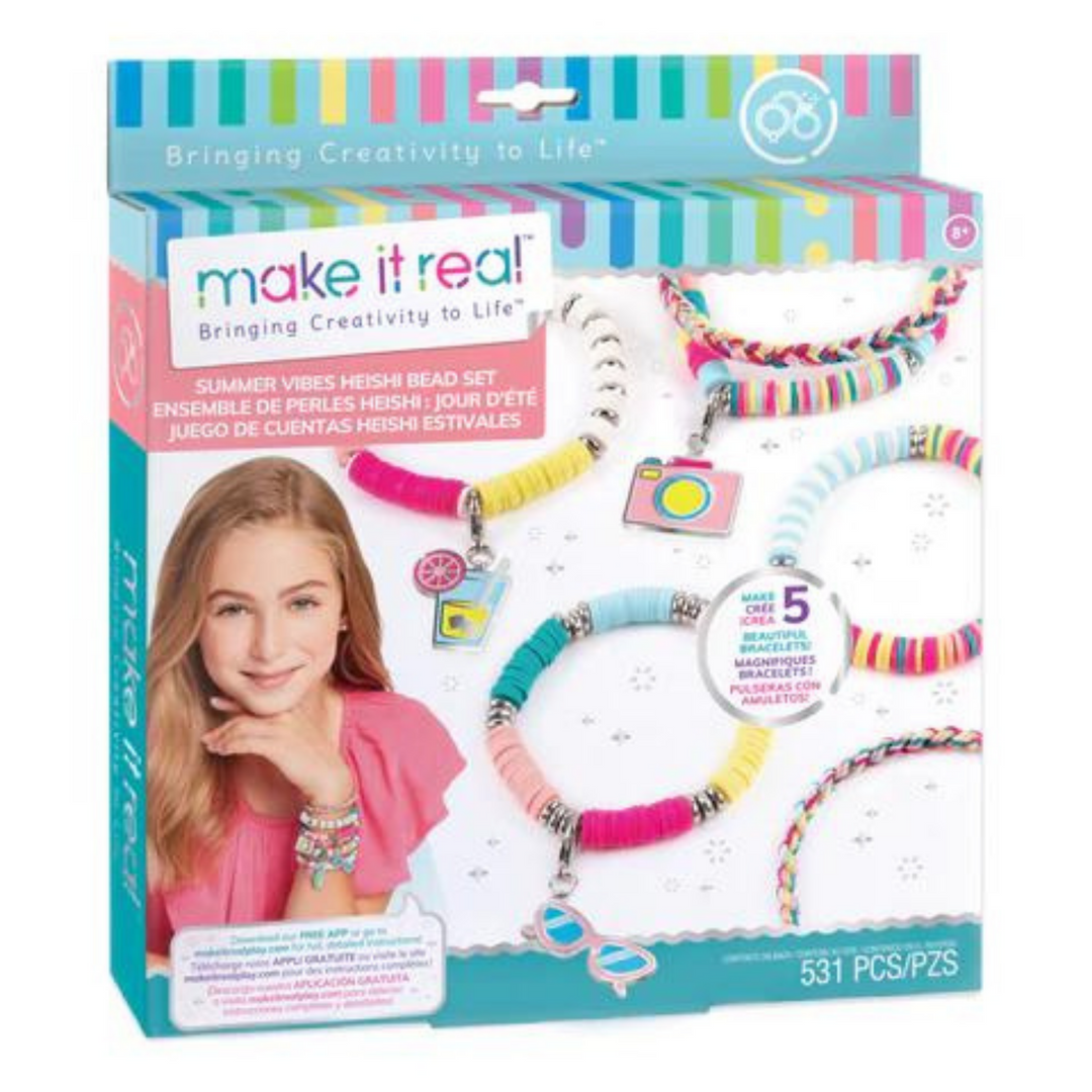 Make It Real Macrame Friendship Bracelets Set