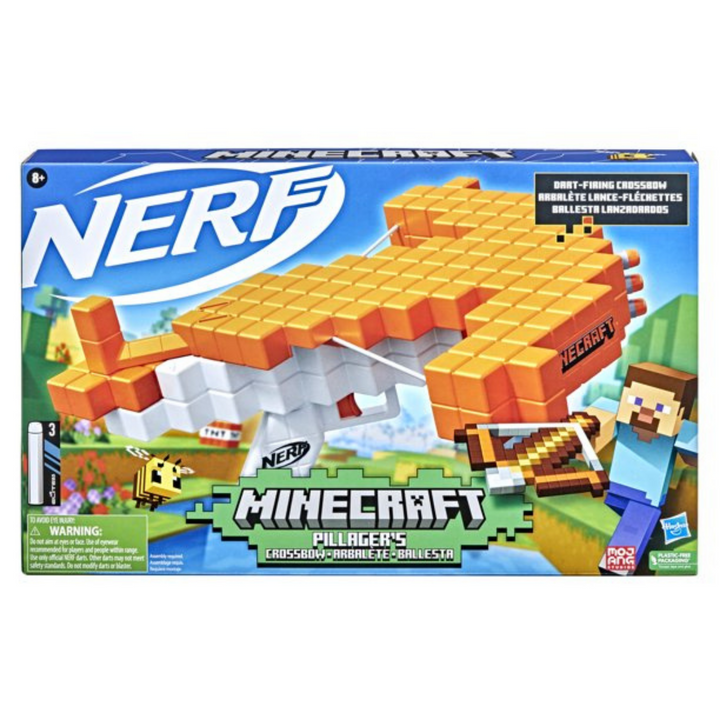 NERF BALLESTA MINECRAFT