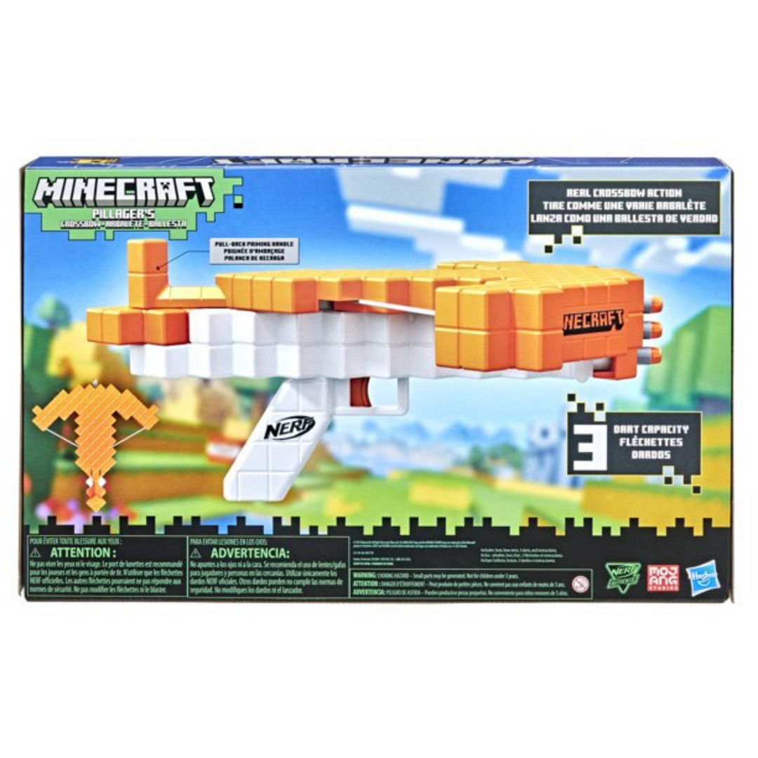 NERF BALLESTA MINECRAFT